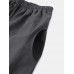 Mens Solid Color Cotton Linen Loose Casual Simple Wide Leg Pants