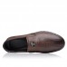 Men Comfy Microfiber Leather Non Slip Casual Bussiness Shoes