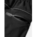 Mens Solid Color Multi Pocket Reflective Drawstring Sport Cargo Jogger Pants