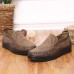 Men Round Head Slip Resistant Soft Sole Casual Slip  On Dress Shoes