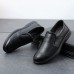 Men Business Slip On Casual Daily Genuine Leather Shoes