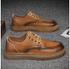 Men Casual Slip Resistant Lace  up Increase Business Shoes