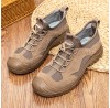 Men Outdoor Walking Casual Lace Up Non Slip Climbing Shoes