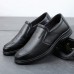 Men Business Slip On Casual Daily Genuine Leather Shoes